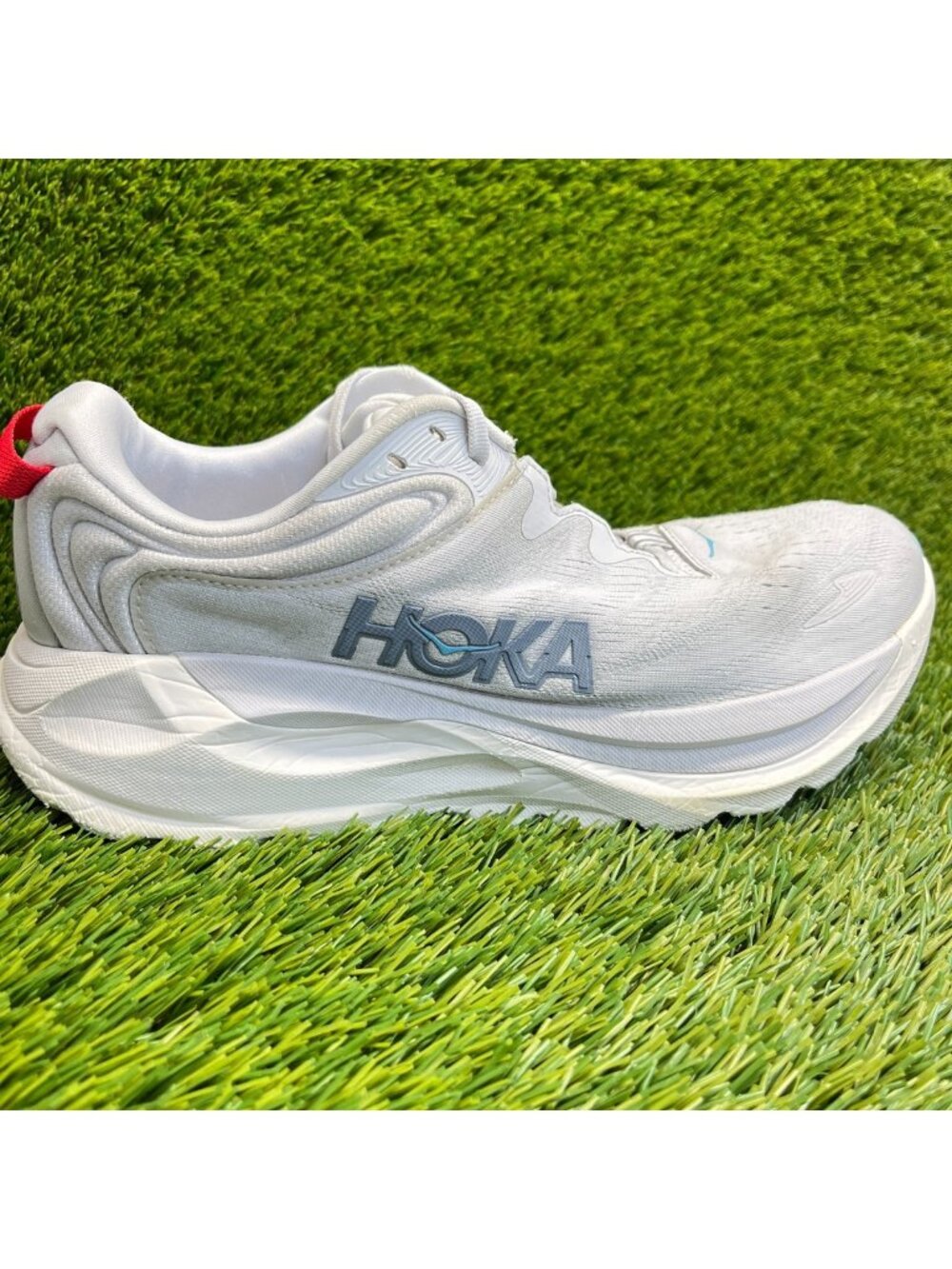 Hoka One One Gaviota 6 Womens Size 9.5D Gray Athletic Running Shoes Sneakers